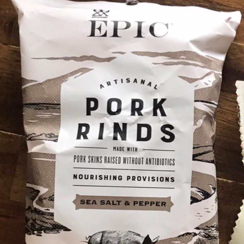 Sea Salt & Pepper Pork Rinds - 4 Pack Pork Skins - EPIC – EPIC Provisions