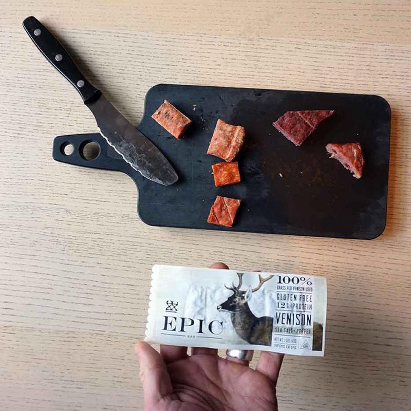 Sea Salt & Pepper Venison Bar - Protein Meat Bars - EPIC – EPIC Provisions