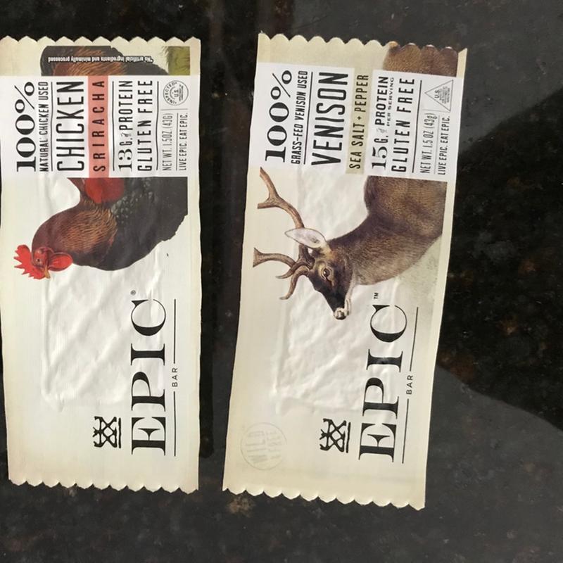 Epic Meat Bars, Chicken Sriracha - 12 - 1.5 (43 g) bars [18 oz (1 lb 2 oz) 510 g]