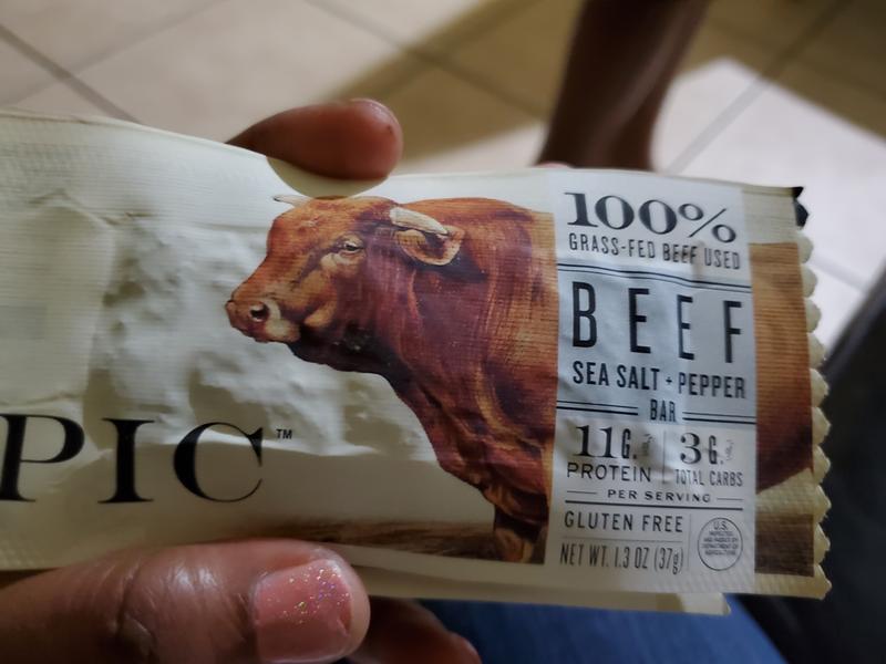 Beef Sea Salt + Pepper Bar – EPIC Provisions