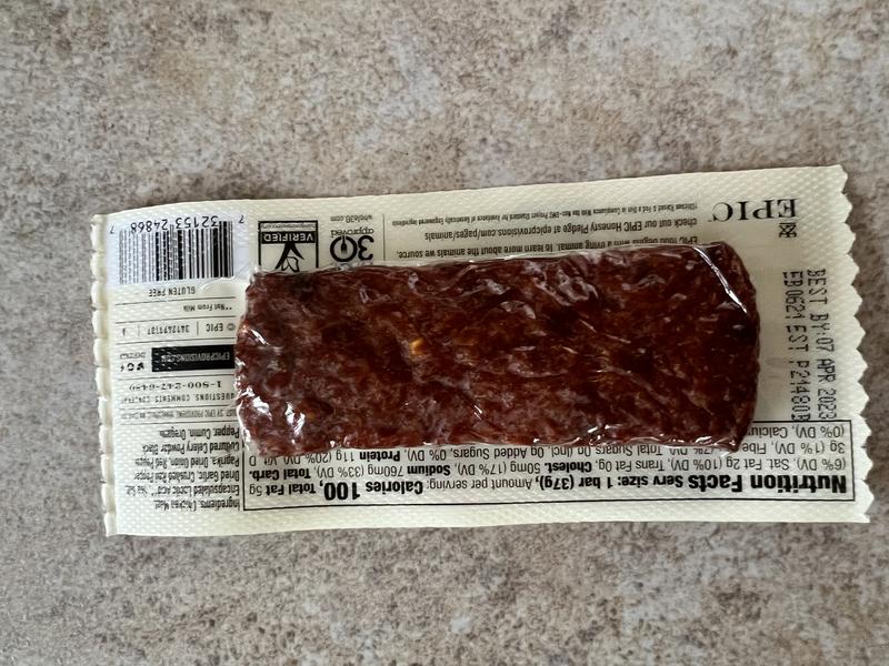 Review: Epic Bars Vs. Jerky