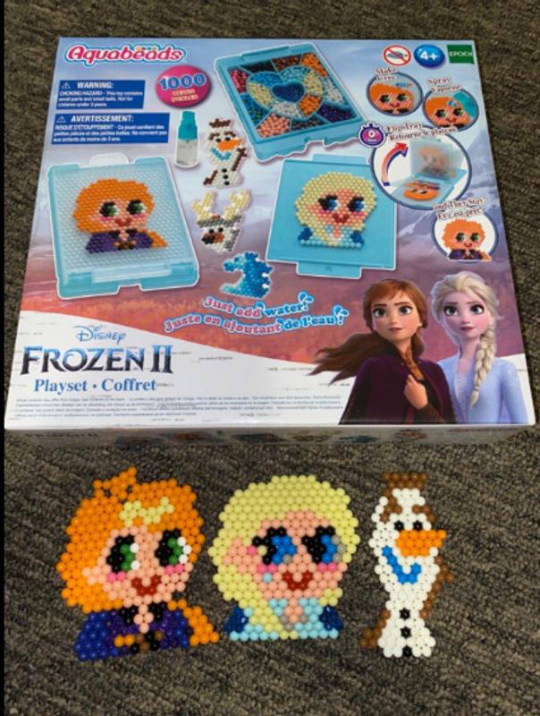 Aquabeads Disney Frozen 2 Playset, Kids Crafts, Beads, Arts and Crafts, Complete Activity Kit for 4+