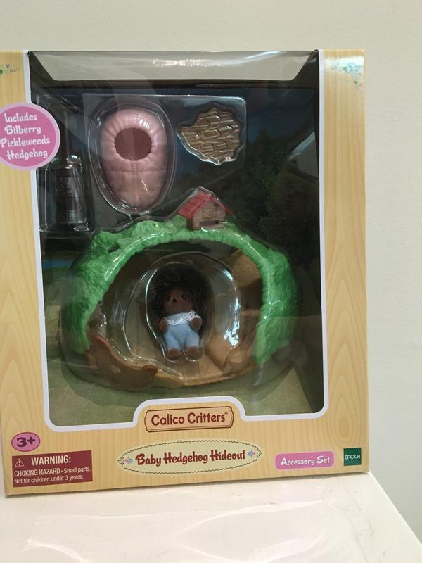 Calico Critters Baby Hedgehog Hideout