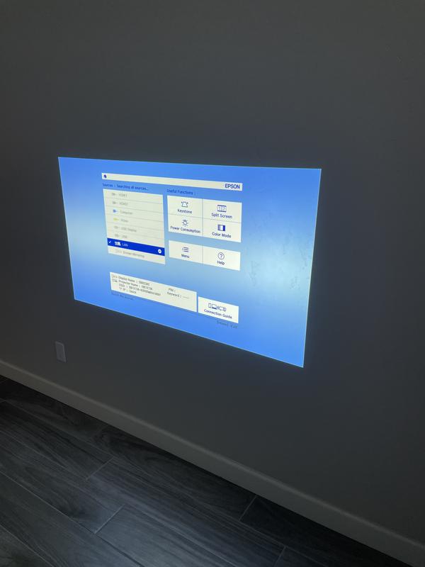 An Up-Close View of the Projector’s Picture Clarity