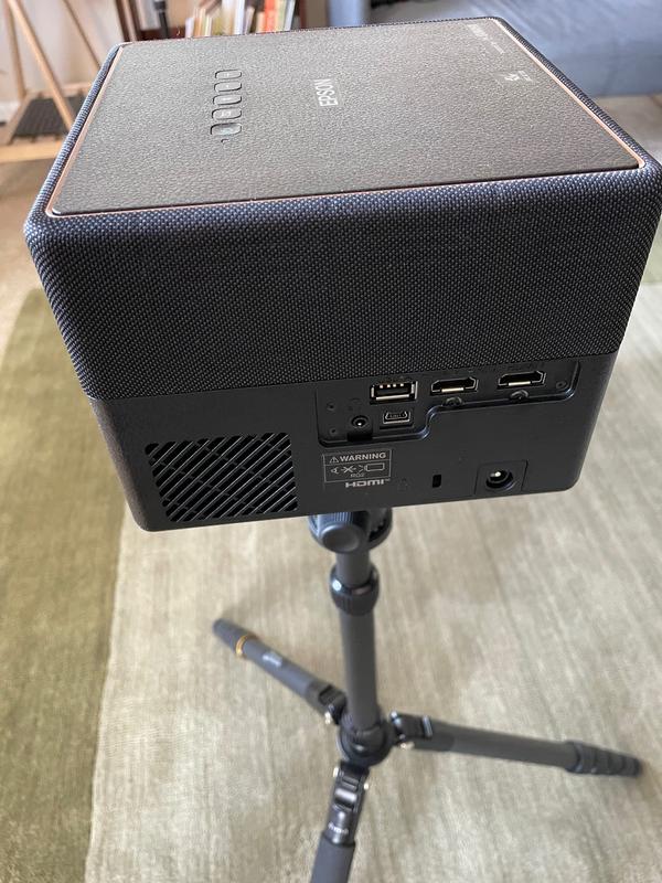 Rear ports on Epson EF12. You can actually attach a firestick and run it with the USB port.