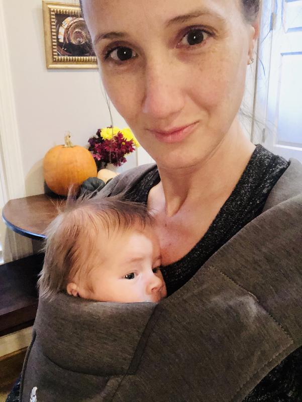Baby wearing with Flynn