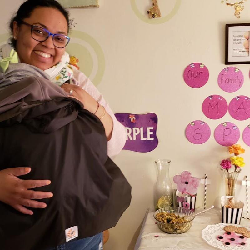 You can't see him, but he's in there!