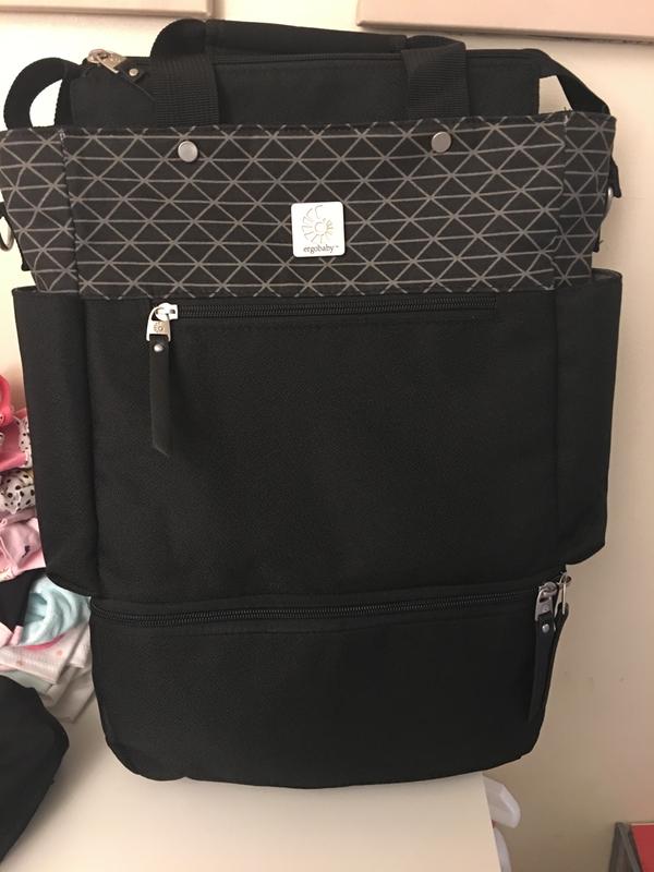ergobaby coffee run diaper bag review