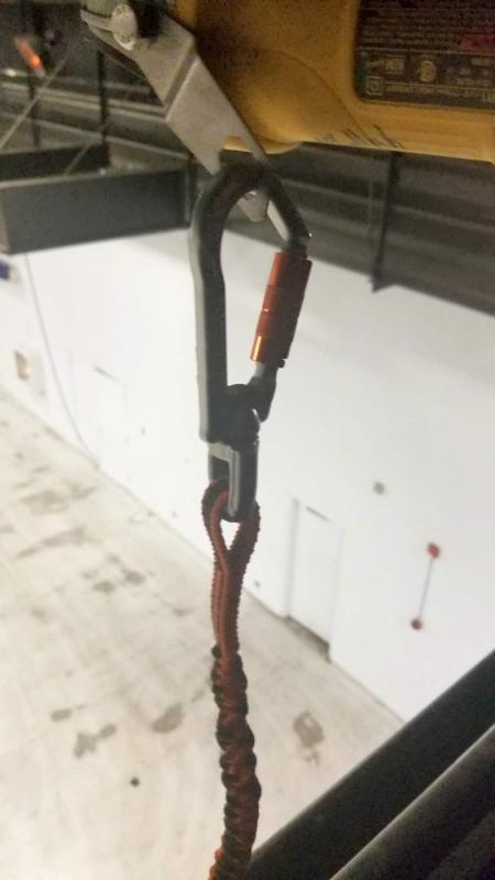 Attached to my grinder.