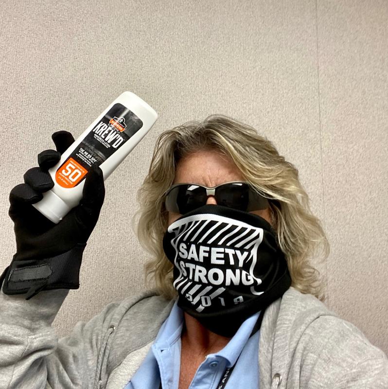 Safe from the sun (and covid19)