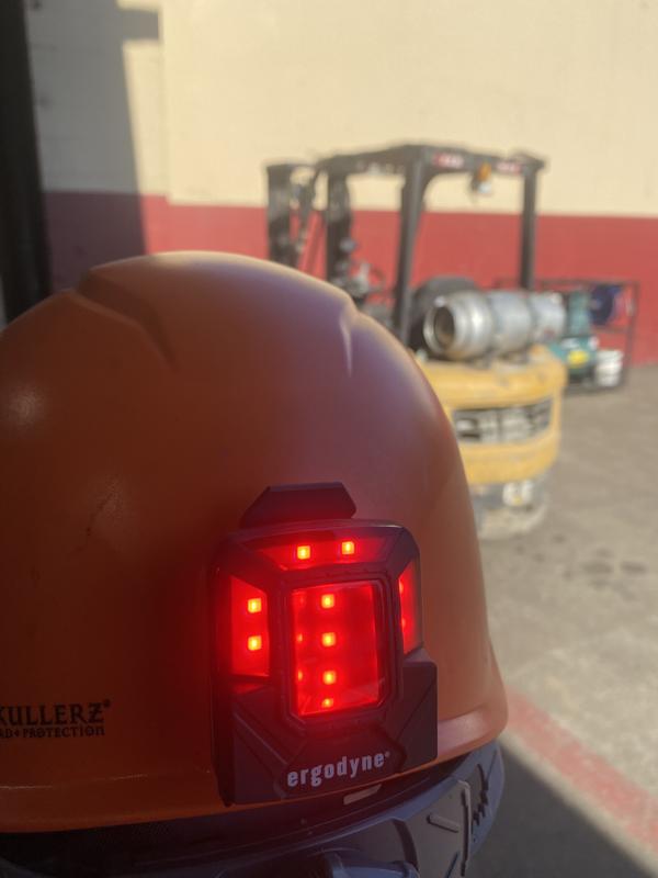 Visible even on a sunny day