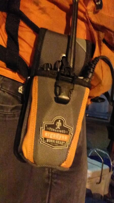Arsenal Gray Polyester Closed Tool Bag 2.5 x 5 x 13-Inch