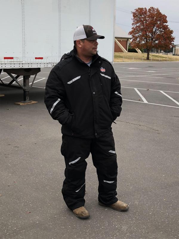 Great warmth and reflective material.