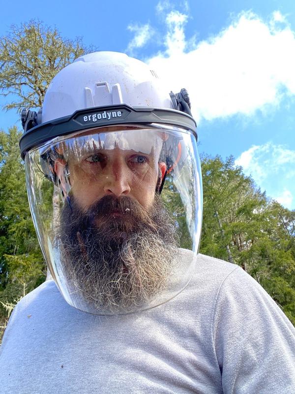 Even covers the beard