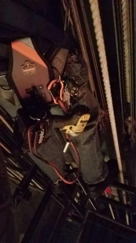 Impact gun tethered to me.