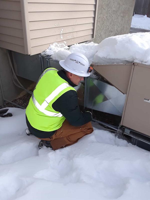 HVAC with Ergodyne gear