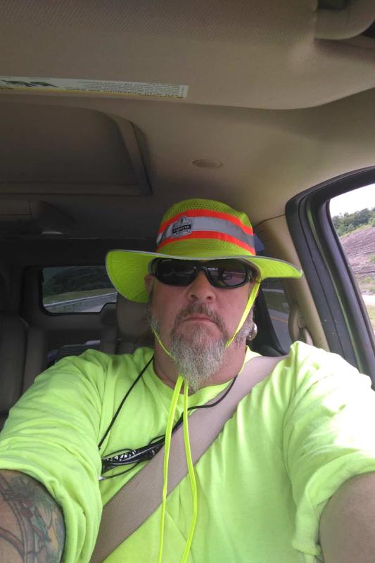 Heading out to prepare for survey work.