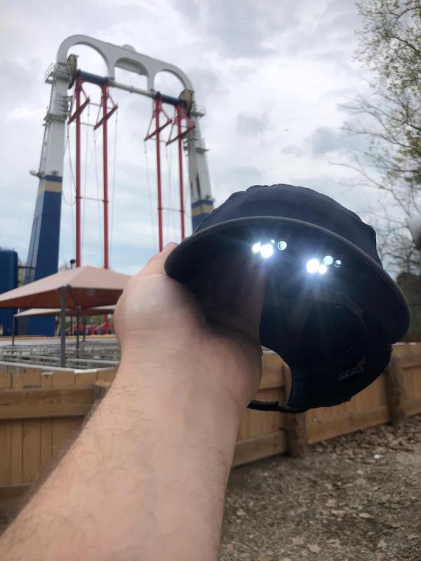 Light Noggin knocking protection w/ led