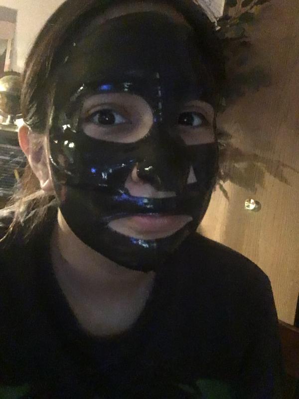 Customer photo for "My face is super soft"