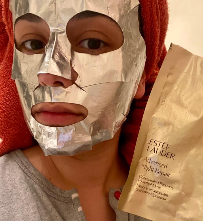 Concentrated recovery powerfoil mask