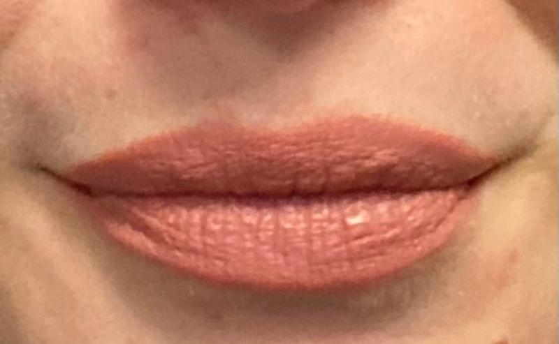 Color applied to the lip