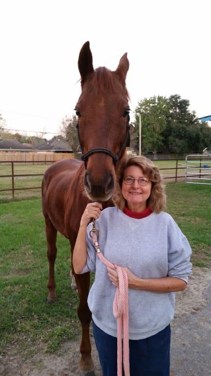 Lady and me (I have no makeup on)