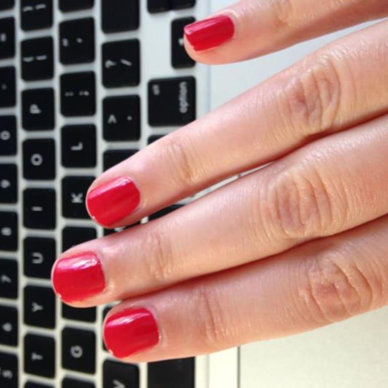 Hot Coral Nail Lacquer