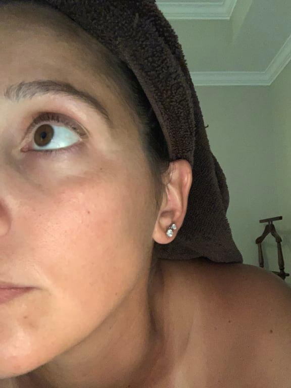 Fresh face after cleanse and night repair!