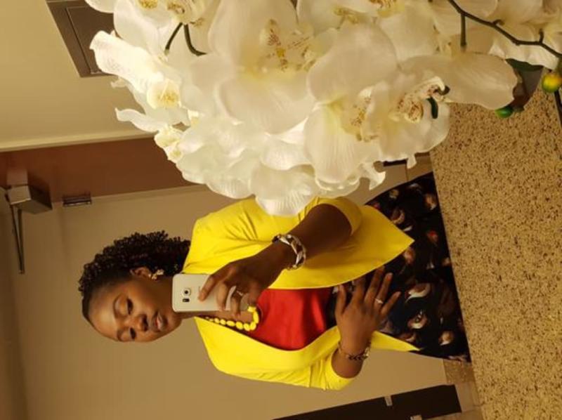 This picture was taken about 8:30pm had the powder on alongside double stay foundation since 8am