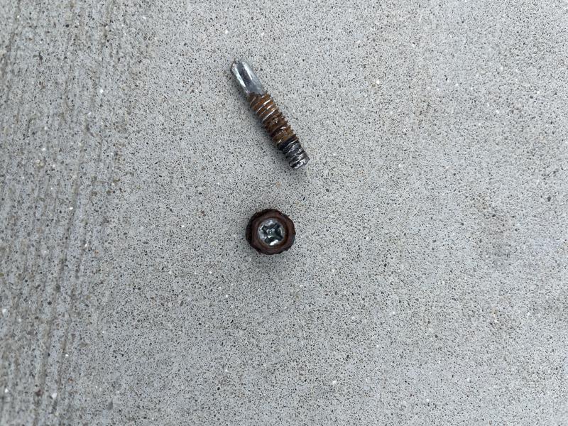 Photo submitted with review of product