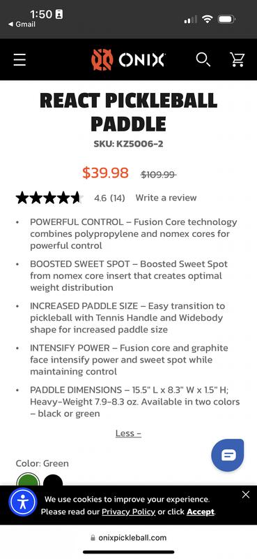 Photo submitted with review of product