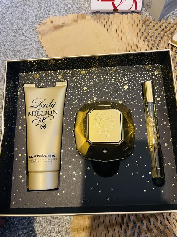 Rabanne Lady Million Eau de Parfum Spray 80ml Gift Set – Escentual