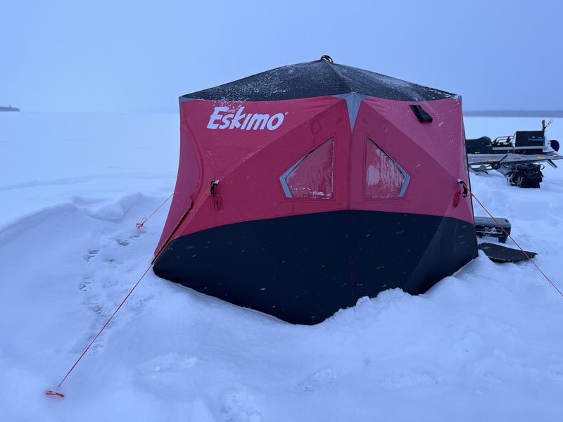 Eskimo Outbreak 850XD Insulated Hub-Style Ice Fishing Shelter, 9-Person -  723486, Ice Fishing Shelters at Sportsman's Guide