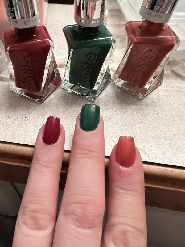 The colors with just 1 coat of polish.