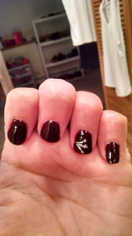 Wicked Deep Dark Creamy Red Nail Polish Nail Color Essie