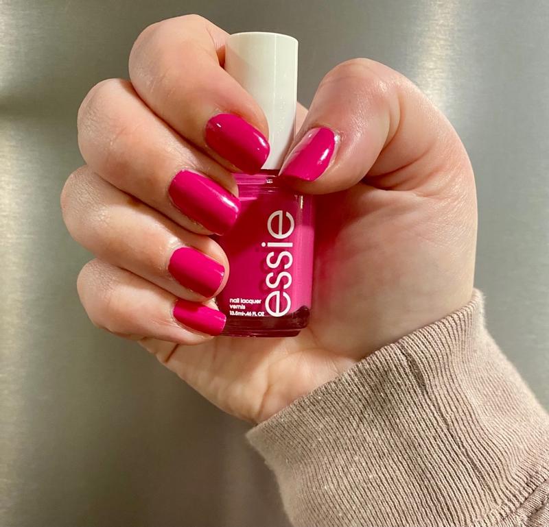 essie salon-quality nail polish, vegan, magenta pink, Pencil essie salon-quality nail polish, vegan, magenta pink, Pencil