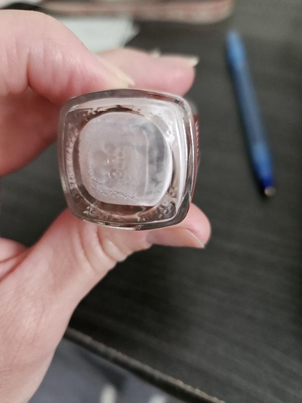 white/gray mold on the bottom