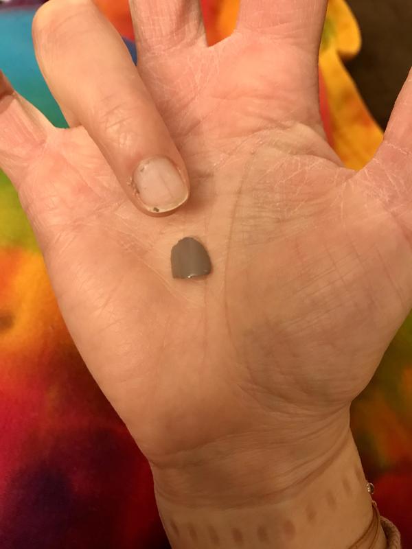 Polish peels right off after using this top coat and essie smooth-e base coat