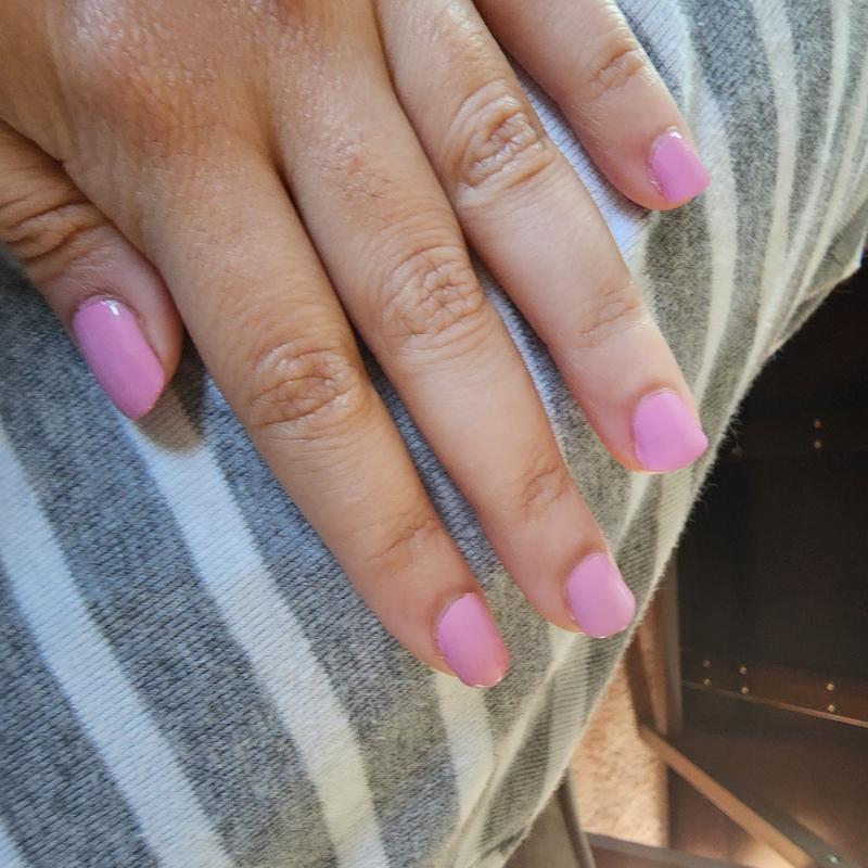 - the essie time quick - pink nail zone in polish dry pastel