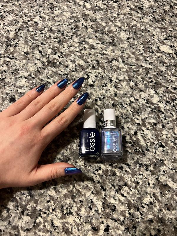 step out of line base coat with ethereal escape top coat