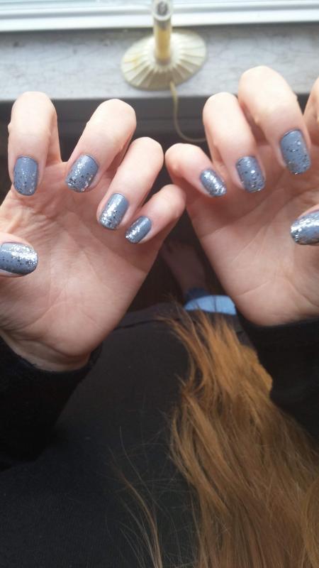 Set In Stones - - Essie Silver Glitter Color & Nail Polish