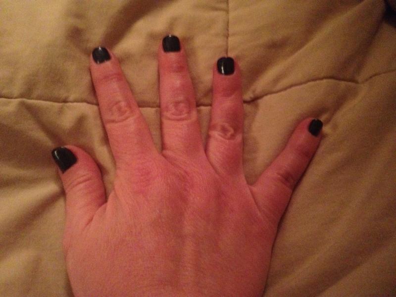 Customer photo for "Awesome color for hands and feet!"