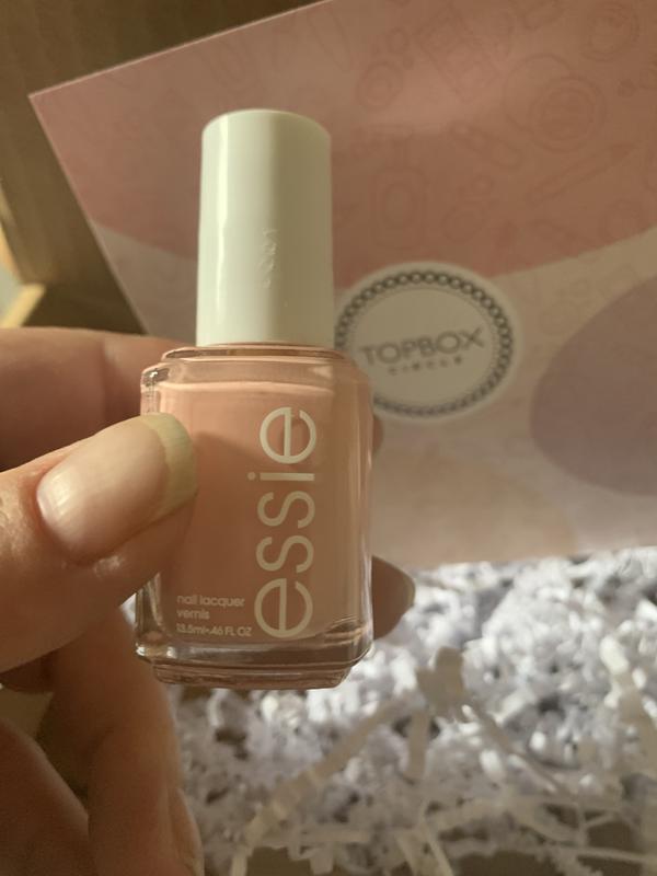 soft pink creamy nail polish - day drift away - essie canada