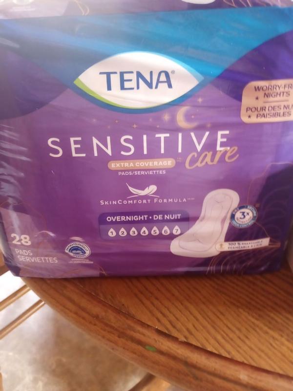 TENA Intimates Bladder Control Pads for Women, Overnight Absorbency - One  Size Fits Most, Disposable - Simply Medical