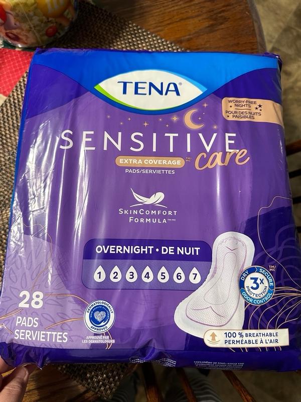 Tena Intimates Overnight Postpartum Incontinence Underwear 16 Count Large  *tear