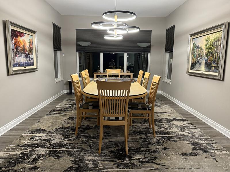 ET2 Hoopla 6 Light Black Gold Modern Contemporary Geometric LED Large Outdoor Hanging Pendant Light E24327 BKGLD at Lowes