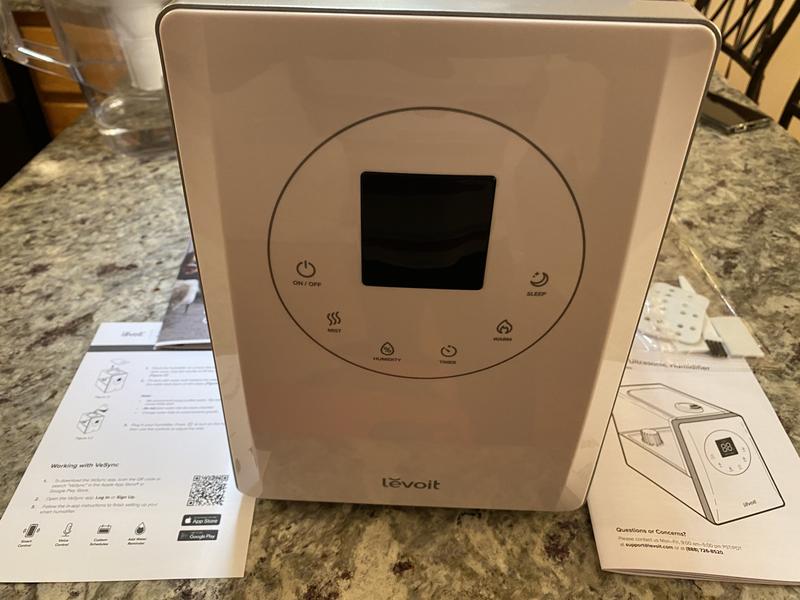 Does anyone know where the humidity sensor is on the Levoit humidifier?  User manual doesn't say : r/houseplants