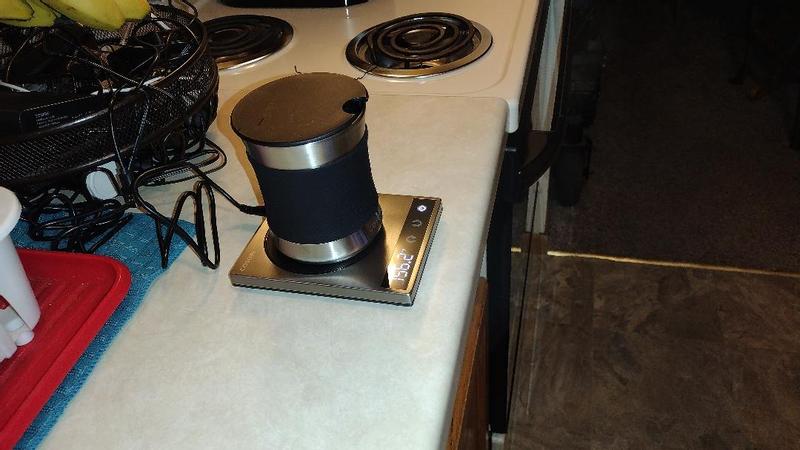 Cosori Original Coffee Warmer & Stainless Steel Coffee Mug Set Silver  KAACCKCSNUS0001A - Best Buy