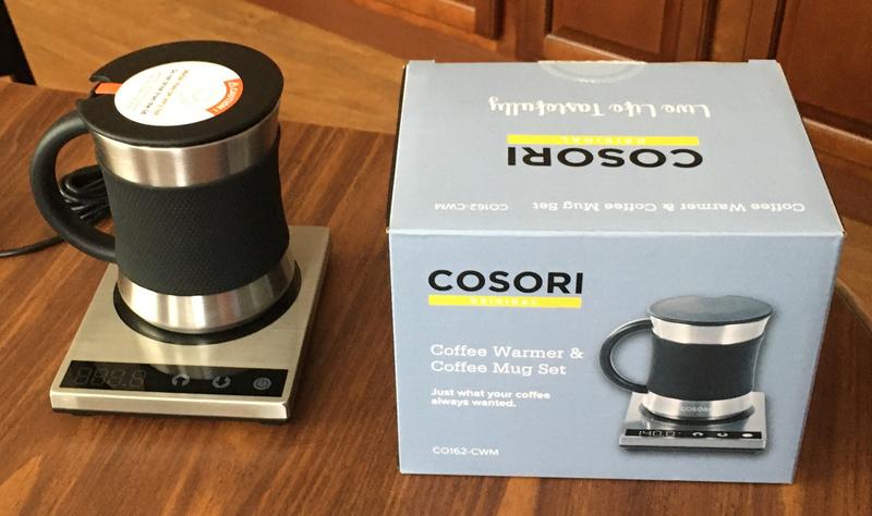 Original Coffee Warmer & Stainless Mug  COSORI