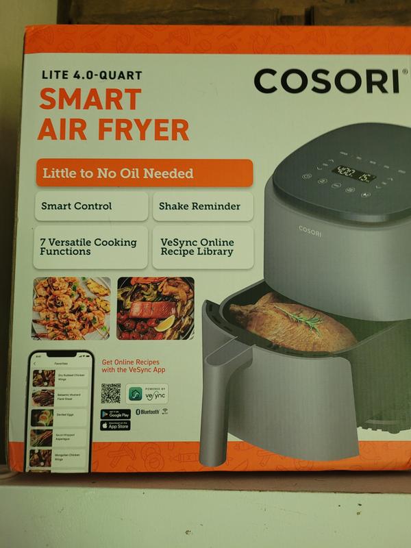 COSORI Small Air Fryer 4 Qt, 7 Cooking Functions Airfryer, 150+ Recipes on  Free
